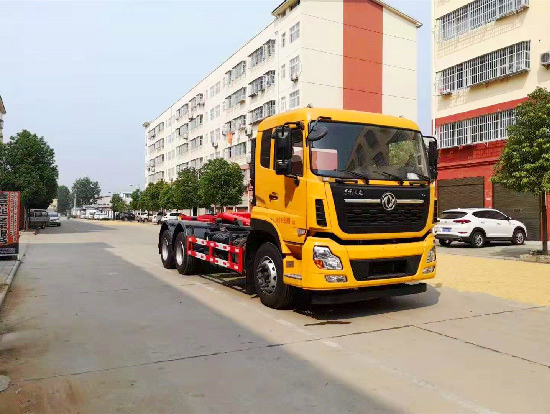 中威東風天龍25噸勾臂垃圾車