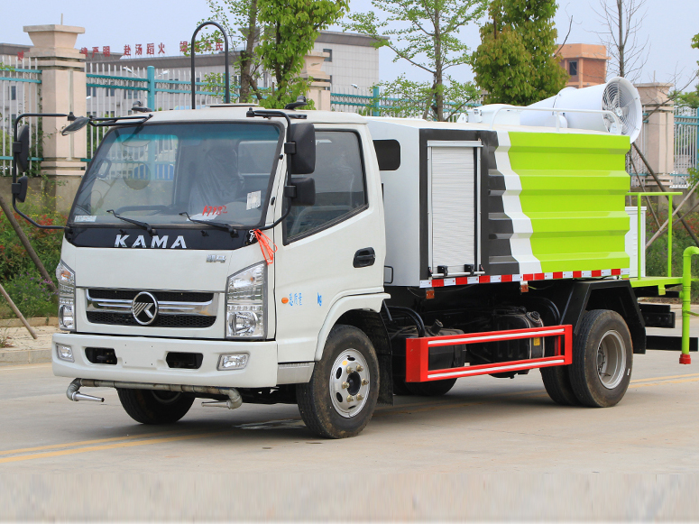中威凱馬藍牌5噸抑塵車