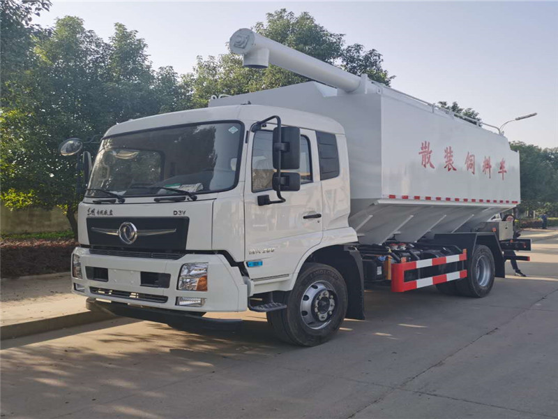 中威東風(fēng)專底國(guó)六21方散裝飼料車
